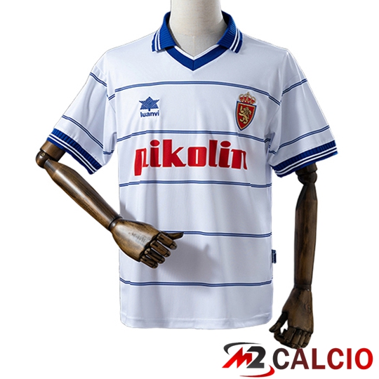 Maglie Calcio Personalizzate,Tute Calcio Squadre,Maglia Nazionale Italiana Calcio | Maglie Calcio Real Zaragoza Retro Prima 1999/2000