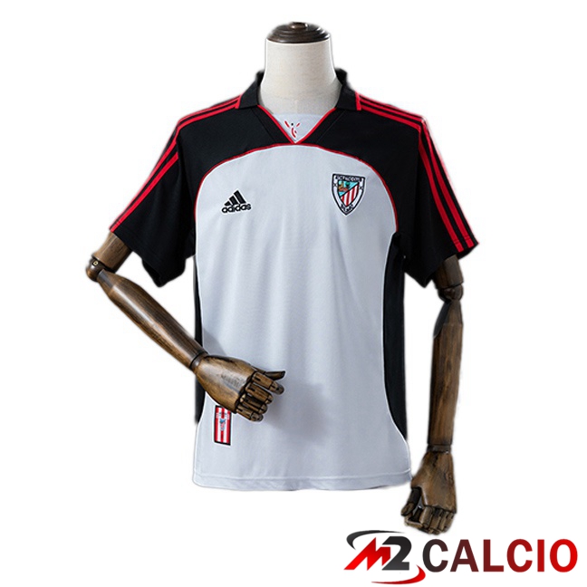 Maglie Calcio Personalizzate,Tute Calcio Squadre,Maglia Nazionale Italiana Calcio | Maglie Calcio Athletic Club Retro Terza Bianco 1999-2000