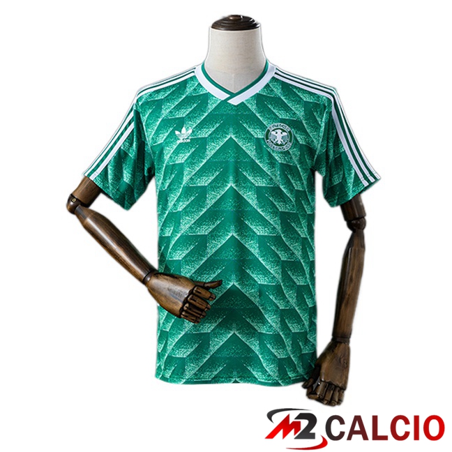 Maglie Calcio Personalizzate,Tute Calcio Squadre,Maglia Nazionale Italiana Calcio | Maglie Calcio Germania Retro Seconda Verde 1990