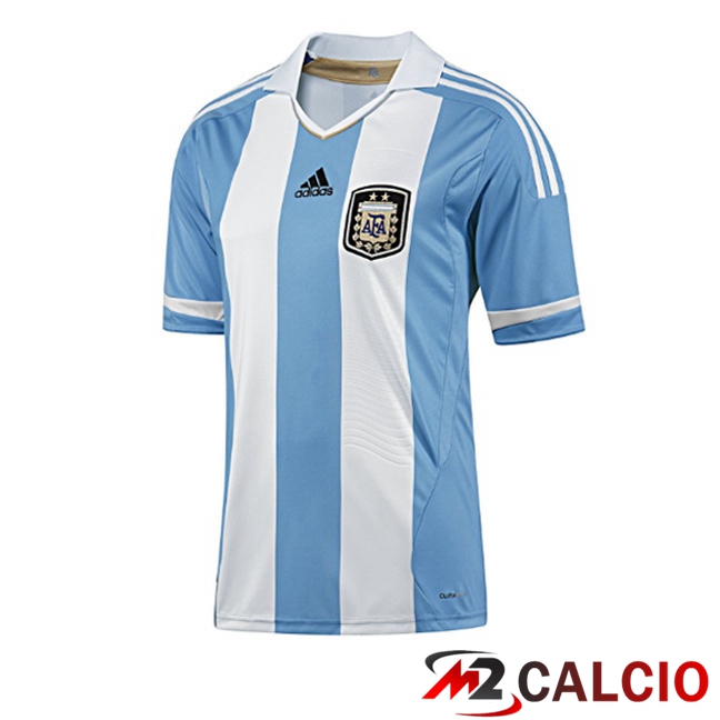 Maglie Calcio Personalizzate,Tute Calcio Squadre,Maglia Nazionale Italiana Calcio | Maglie Calcio Argentina Retro Prima Blu Bianco 2011