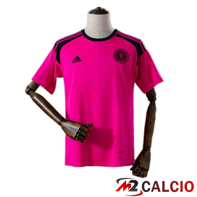 Maglie Calcio Personalizzate,Tute Calcio Squadre,Maglia Nazionale Italiana Calcio | Maglie Calcio Scozia Retro Seconda Rosa 2016