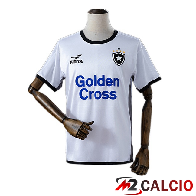 Maglie Calcio Personalizzate,Tute Calcio Squadre,Maglia Nazionale Italiana Calcio | Maglie Calcio Botafogo Retro Terza Bianco 2002