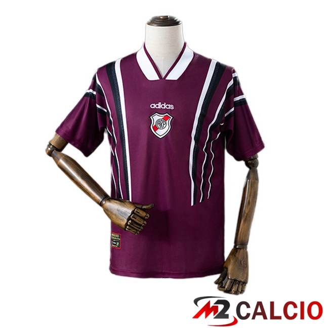 Maglie Calcio Personalizzate,Tute Calcio Squadre,Maglia Nazionale Italiana Calcio | Maglie Calcio River Plate Retro Terza Viola 1996-1998