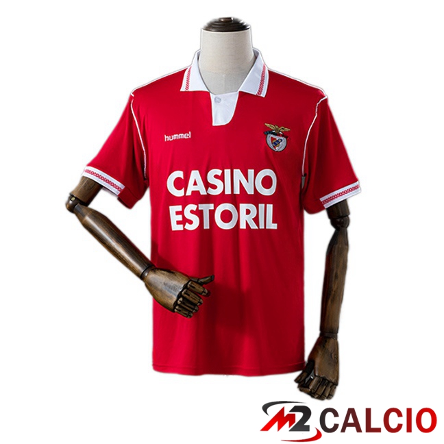 Maglie Calcio Personalizzate,Tute Calcio Squadre,Maglia Nazionale Italiana Calcio | Maglie Calcio S.L Benfica Retro Prima Rosso 1992-1993