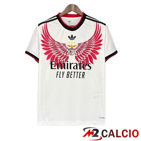 Maglie Calcio Personalizzate,Tute Calcio Squadre,Maglia Nazionale Italiana Calcio | Maglie Calcio Benfica Edizione Speciale Bianco 2026/2027