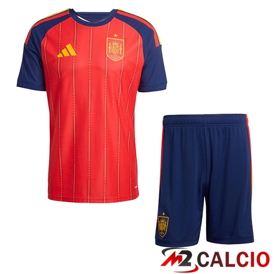 Maglie Calcio Personalizzate,Tute Calcio Squadre,Maglia Nazionale Italiana Calcio | Maglie Calcio Spagna Bambino Prima Coppa Del Mondo 2026