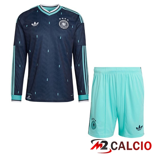 Maglie Calcio Germania Seconda Bambino Manica Lunga Coppa Del Mondo 2026