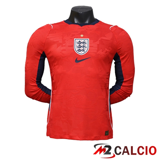 Maglie Calcio Personalizzate,Tute Calcio Squadre,Maglia Nazionale Italiana Calcio | Maglie Calcio Inghilterra Seconda Manica Lunga Coppa Del Mondo 2026