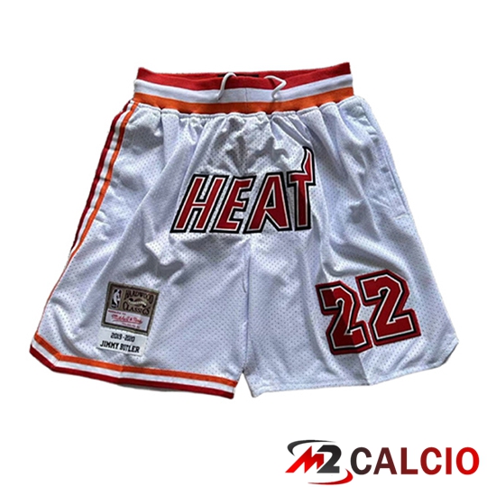 Maglie Calcio Personalizzate,Tute Calcio Squadre,Maglia Nazionale Italiana Calcio | Pantaloncini NBA Miami Heat Bianco/Rosso 2026/2027