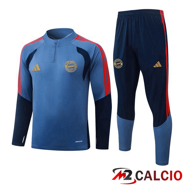 Maglie Calcio Personalizzate,Tute Calcio Squadre,Maglia Nazionale Italiana Calcio | Insieme Tuta Calcio Bayern Monaco Blu 2026/2027