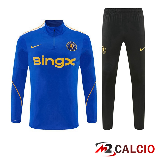 Maglie Calcio Personalizzate,Tute Calcio Squadre,Maglia Nazionale Italiana Calcio | Insieme Tuta Calcio FC Chelsea Blu 2026/2027