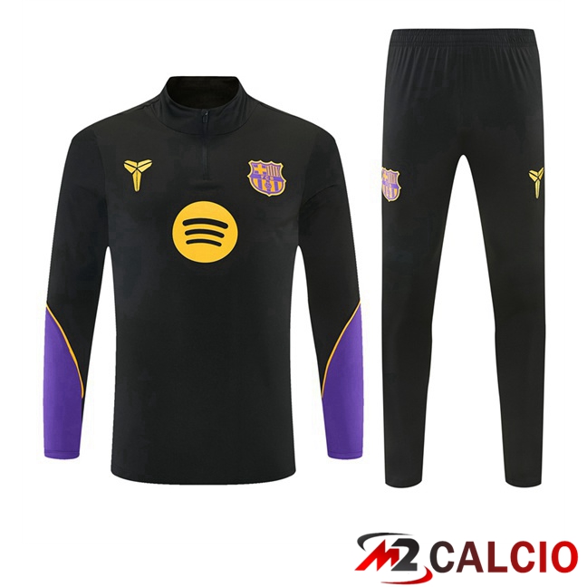 Maglie Calcio Personalizzate,Tute Calcio Squadre,Maglia Nazionale Italiana Calcio | Insieme Tuta Calcio FC Barcellona Nero 2026/2027