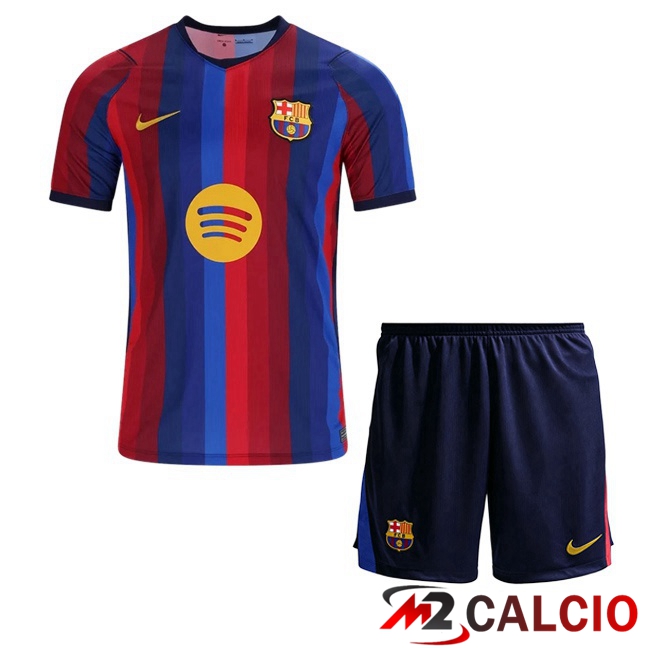 Maglie Calcio Personalizzate,Tute Calcio Squadre,Maglia Nazionale Italiana Calcio | Maglie Calcio FC Barcellona Bambino Prima Blu Rosso 2026/2027