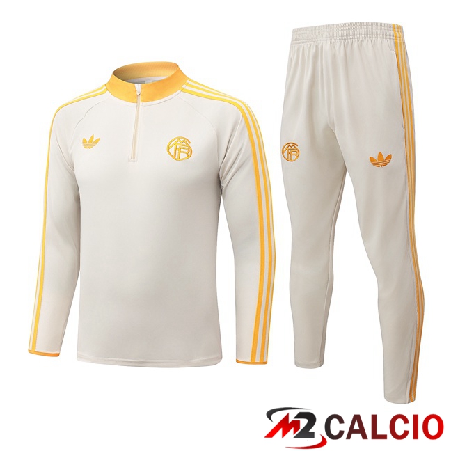 Maglie Calcio Personalizzate,Tute Calcio Squadre,Maglia Nazionale Italiana Calcio | Insieme Tuta Calcio Bayern Monaco Giallo 2026/2027
