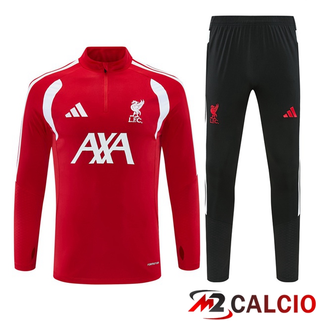 Maglie Calcio Personalizzate,Tute Calcio Squadre,Maglia Nazionale Italiana Calcio | Insieme Tuta Calcio FC Liverpool Rosso 2026/2027