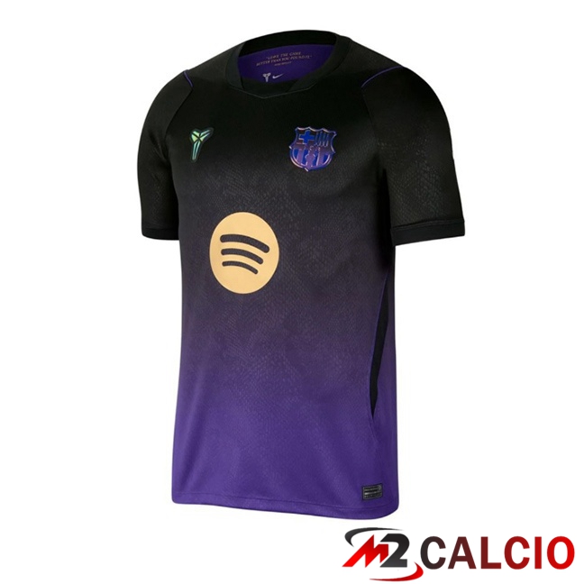 Maglie Calcio Personalizzate,Tute Calcio Squadre,Maglia Nazionale Italiana Calcio | Maglie Calcio FC Barcellona Seconda Viola Nero 2026/2027