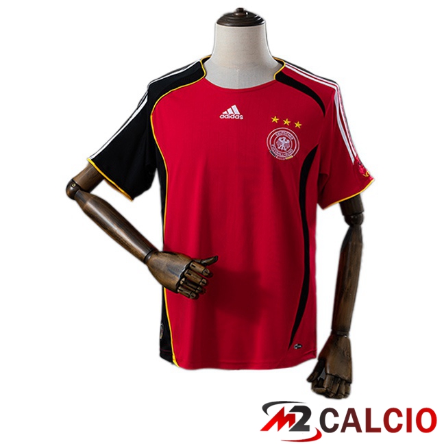 Maglie Calcio Personalizzate,Tute Calcio Squadre,Maglia Nazionale Italiana Calcio | Maglie Calcio Germania Retro Seconda Rosso 2006