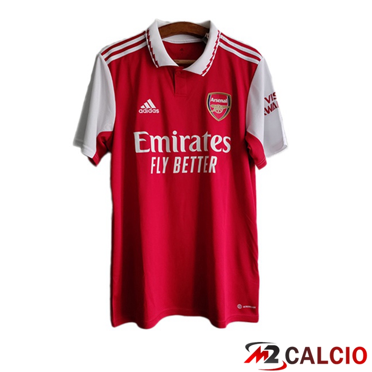 Maglie Calcio Personalizzate,Tute Calcio Squadre,Maglia Nazionale Italiana Calcio | Maglie Calcio Arsenal Prima Version Fuite Rosso 2022/2023