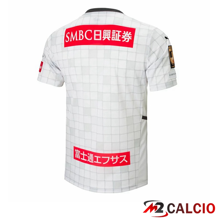 Maglie Calcio Kawasaki Frontale Seconda Bianco 2022