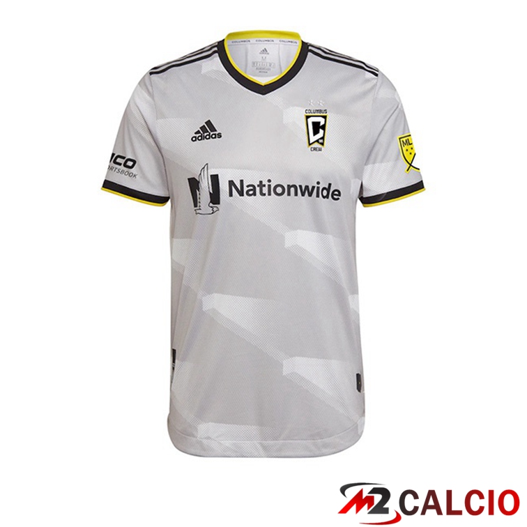 Maglie Calcio Personalizzate,Tute Calcio Squadre,Maglia Nazionale Italiana Calcio | Maglia Calcio Columbus Crew Seconda Grigio 2022