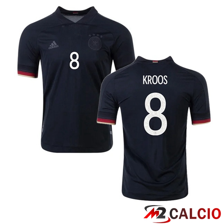 Maglie Calcio Personalizzate,Tute Calcio Squadre,Maglia Nazionale Italiana Calcio | Maglia Nazionale Germania (KROOS 8) Seconda 2020/2021