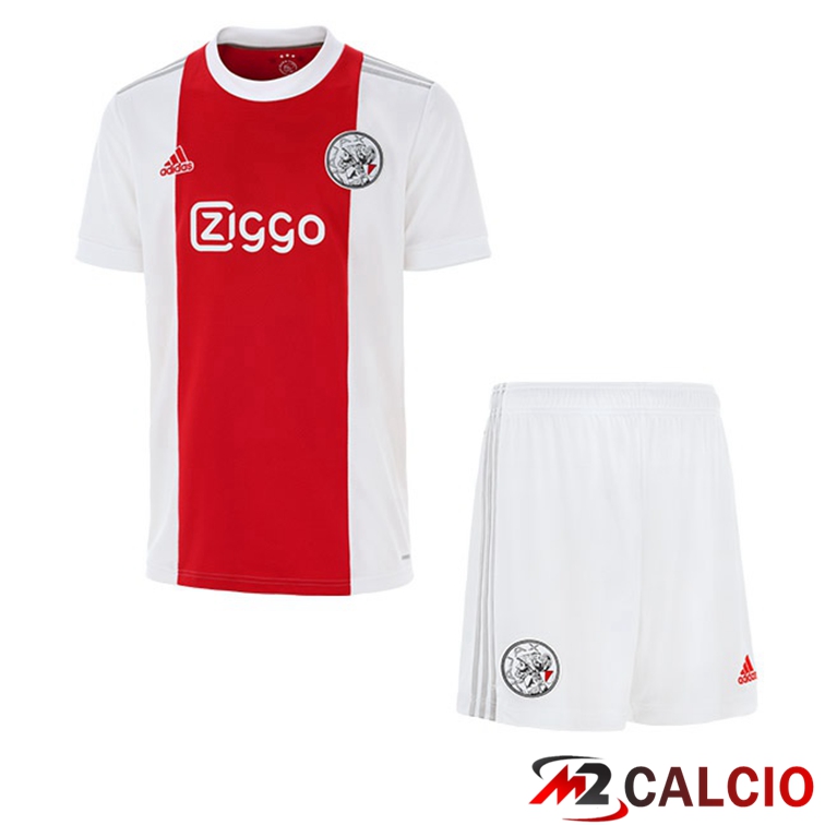 Maglie Calcio Personalizzate,Tute Calcio Squadre,Maglia Nazionale Italiana Calcio | Maglia AFC Ajax Bambino Prima 2021/22