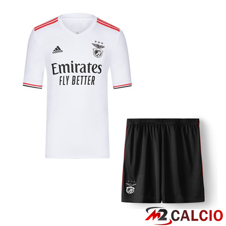 Maglie Calcio Personalizzate,Tute Calcio Squadre,Maglia Nazionale Italiana Calcio | Maglia S.L Benfica Bambino Seconda 2021/22