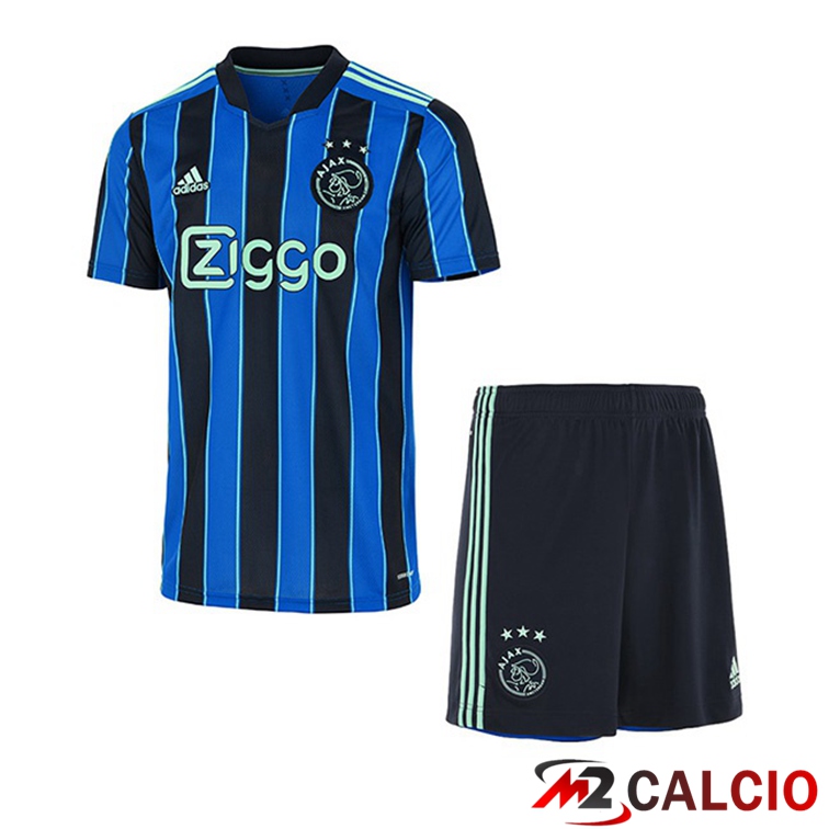 Maglie Calcio Personalizzate,Tute Calcio Squadre,Maglia Nazionale Italiana Calcio | Maglia AFC Ajax Bambino Seconda 2021/22