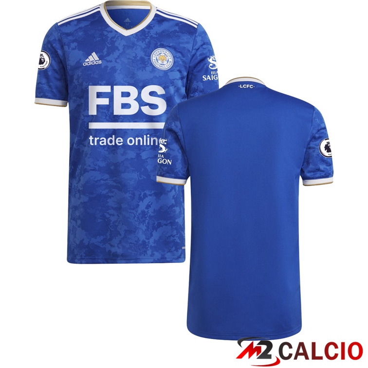Maglie Calcio Personalizzate,Tute Calcio Squadre,Maglia Nazionale Italiana Calcio | Maglie Calcio Leicester City FC Prima Blu 2021/2022