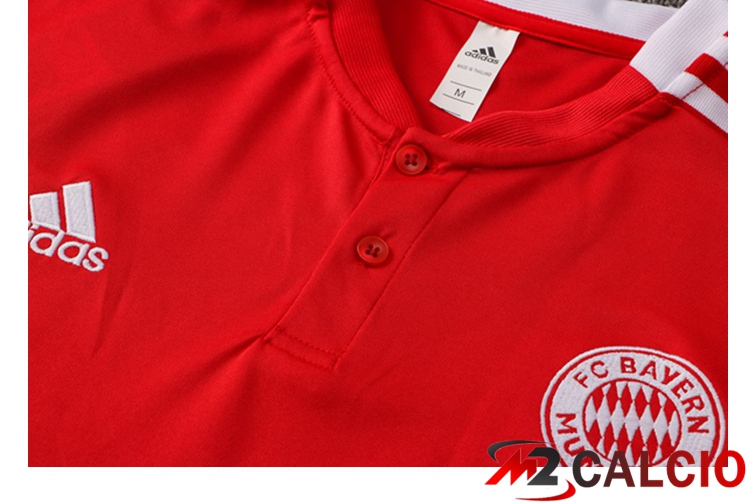Maglia Polo Bayern Monaco + Pantaloni Rosso 2021/2022