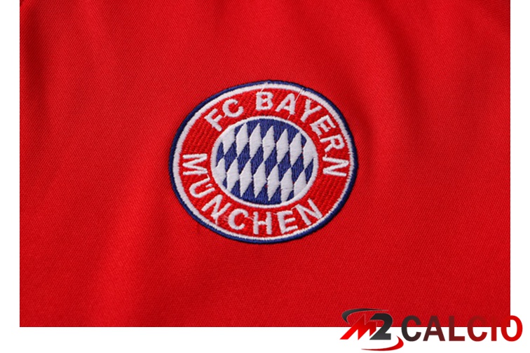 Maglia Polo Bayern Monaco + Pantaloni Rosso 2021/2022