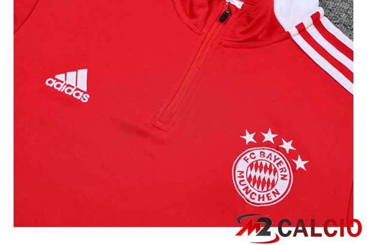 Insieme Tuta Calcio Bayern Monaco Rosso 2021/2022
