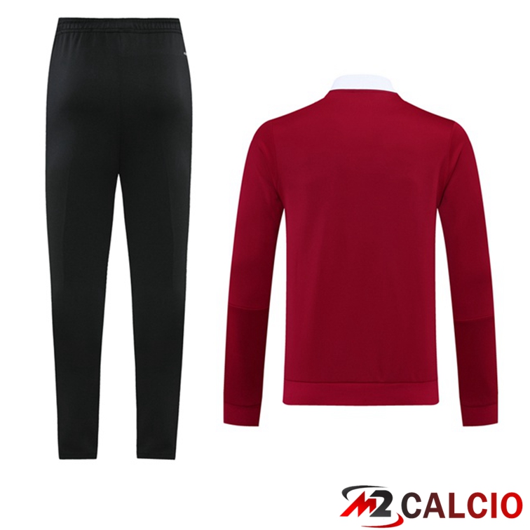 Insieme Tuta Calcio - Giacca Bayern Monaco Rosso 2021/2022