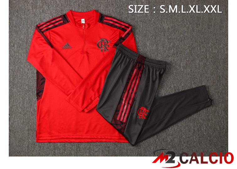 Insieme Tuta Calcio Flamengo Rosso 2021/2022