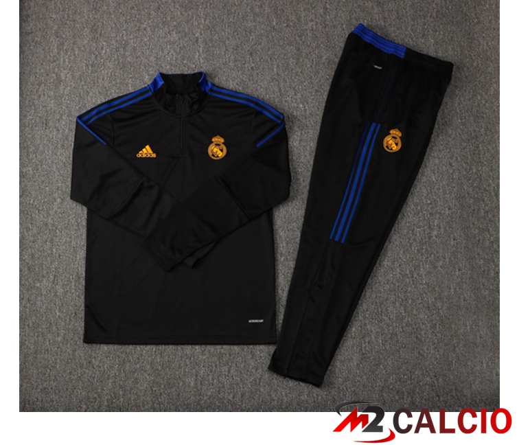 Insieme Tuta Calcio Real Madrid Nero 2021/2022