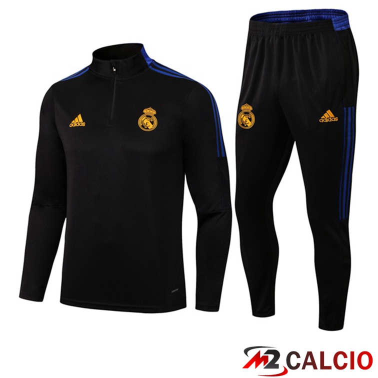 Insieme Tuta Calcio Real Madrid Nero 2021/2022