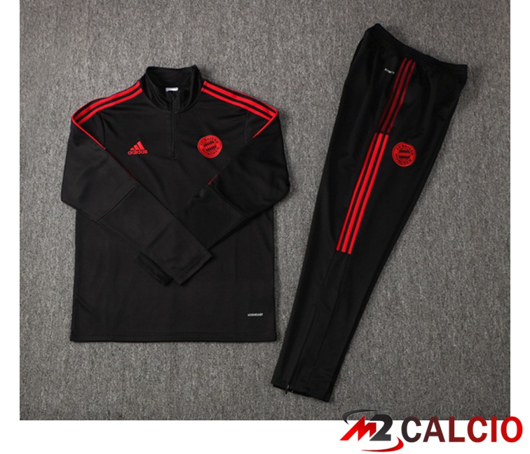 Insieme Tuta Calcio Bayern Monaco Nero 2021/2022