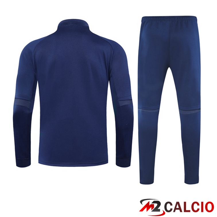 Insieme Tuta Calcio - Giacca Real Madrid Blu Reale 2021/2022