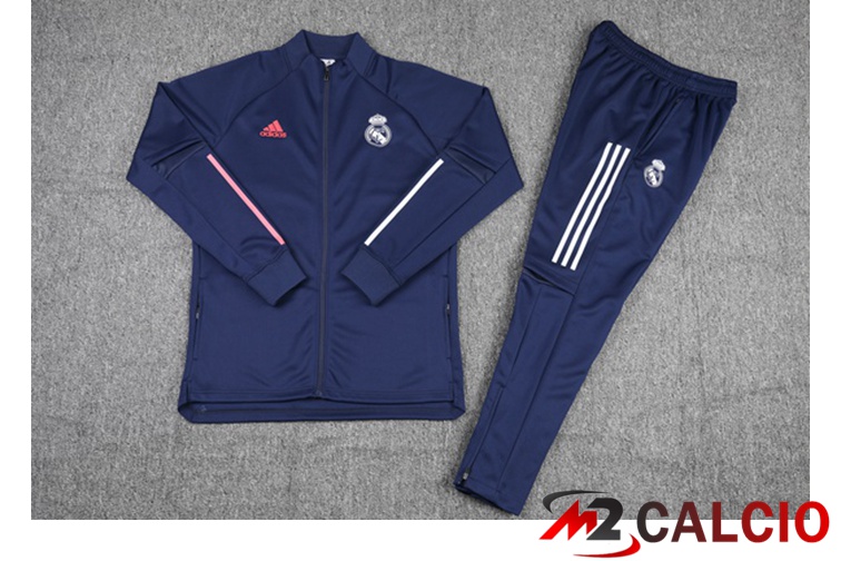 Insieme Tuta Calcio - Giacca Real Madrid Blu Reale 2021/2022
