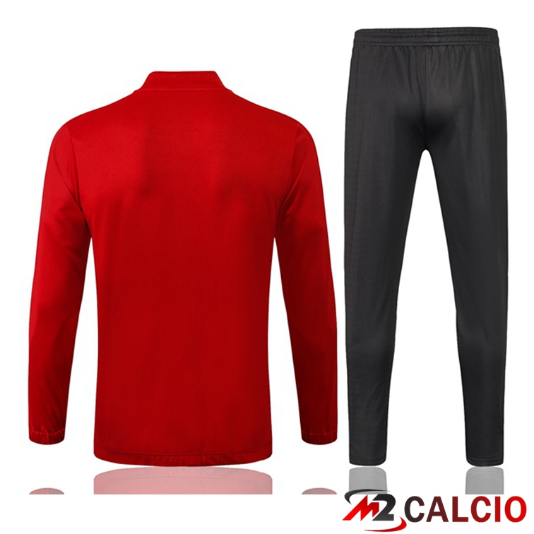 Insieme Tuta Calcio - Giacca Flamengo Rosso 2021/2022