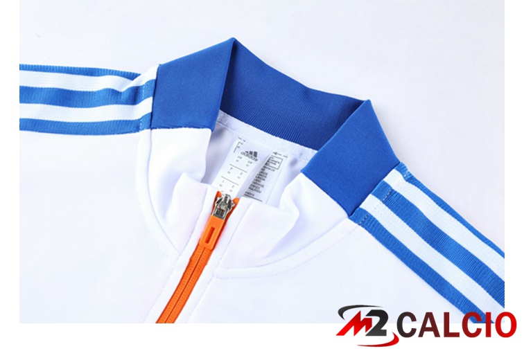 Insieme Tuta Calcio - Giacca Real Madrid Bianco 2021/2022