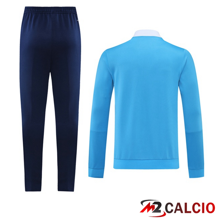 Insieme Tuta Calcio - Giacca Real Madrid Blu 2021/2022