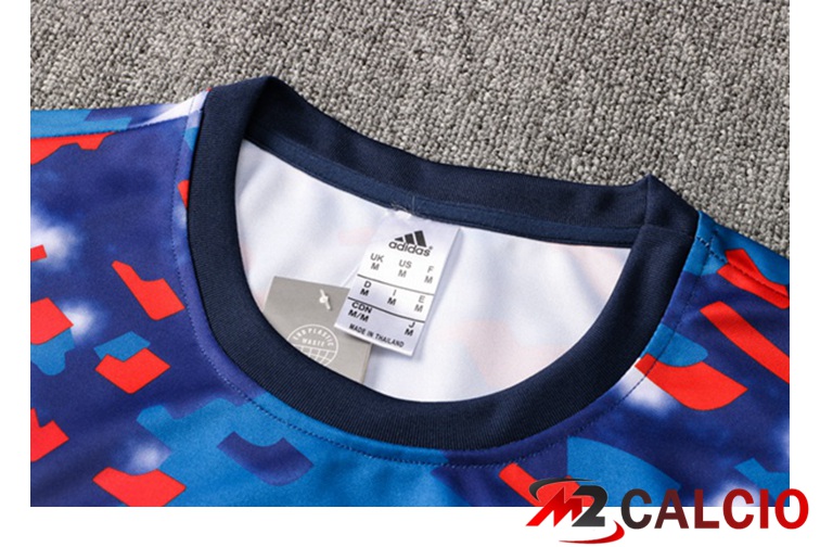 Insieme Tuta Calcio Bayern Monaco Blu Rosso 2021/2022