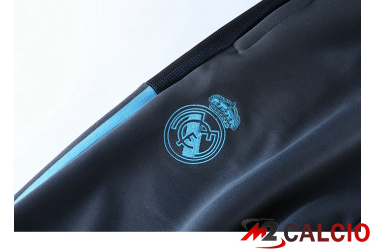 Insieme Tuta Calcio - Giacca Real Madrid Grigio 2021/2022