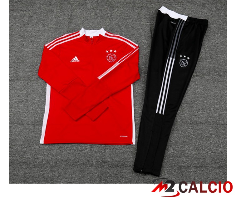 Insieme Tuta Calcio AFC Ajax Rosso 2021/2022