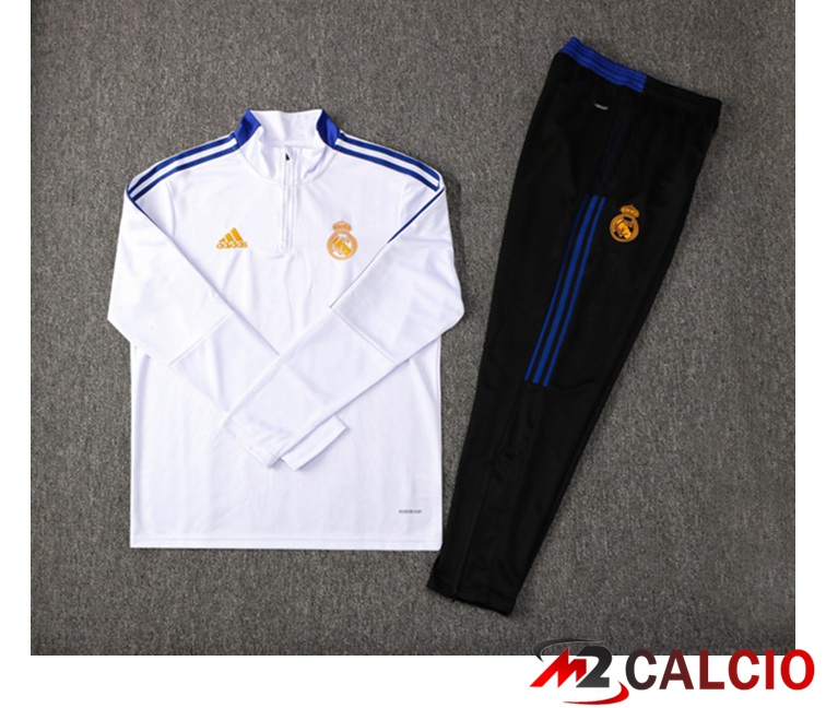 Insieme Tuta Calcio Real Madrid Bianco 2021/2022