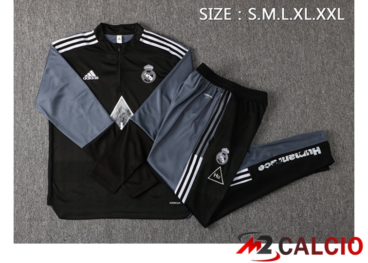 Insieme Tuta Calcio Real Madrid Nero 2021/2022