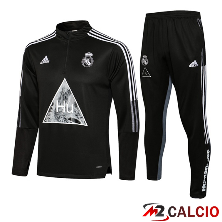 Insieme Tuta Calcio Real Madrid Nero 2021/2022