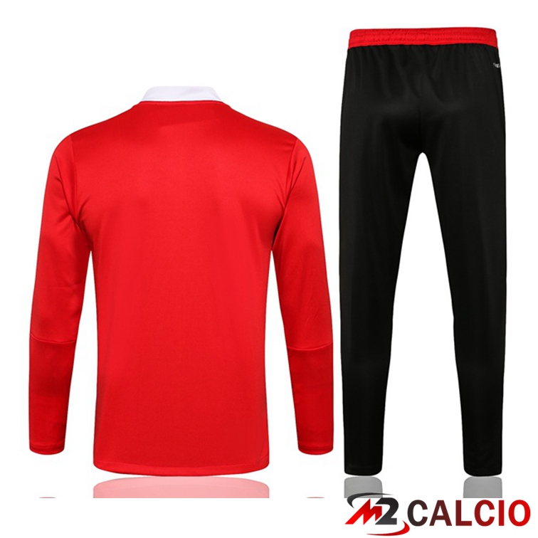 Insieme Tuta Calcio Bayern Monaco Rosso 2021/2022