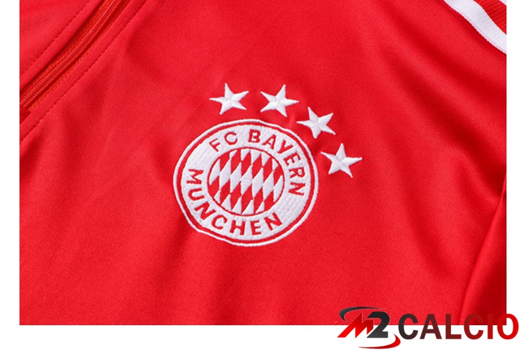 Insieme Tuta Calcio Bayern Monaco Rosso 2021/2022